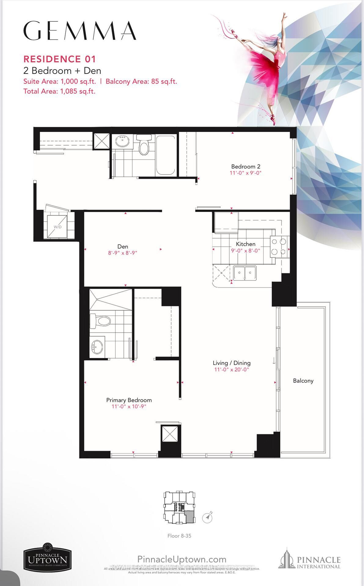 Property Photo:  15 Water Garden W 1701  ON L5R 0H4 