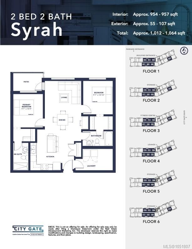 Property Photo:  2390 City Gate Blvd #512  BC V9B 7E8 