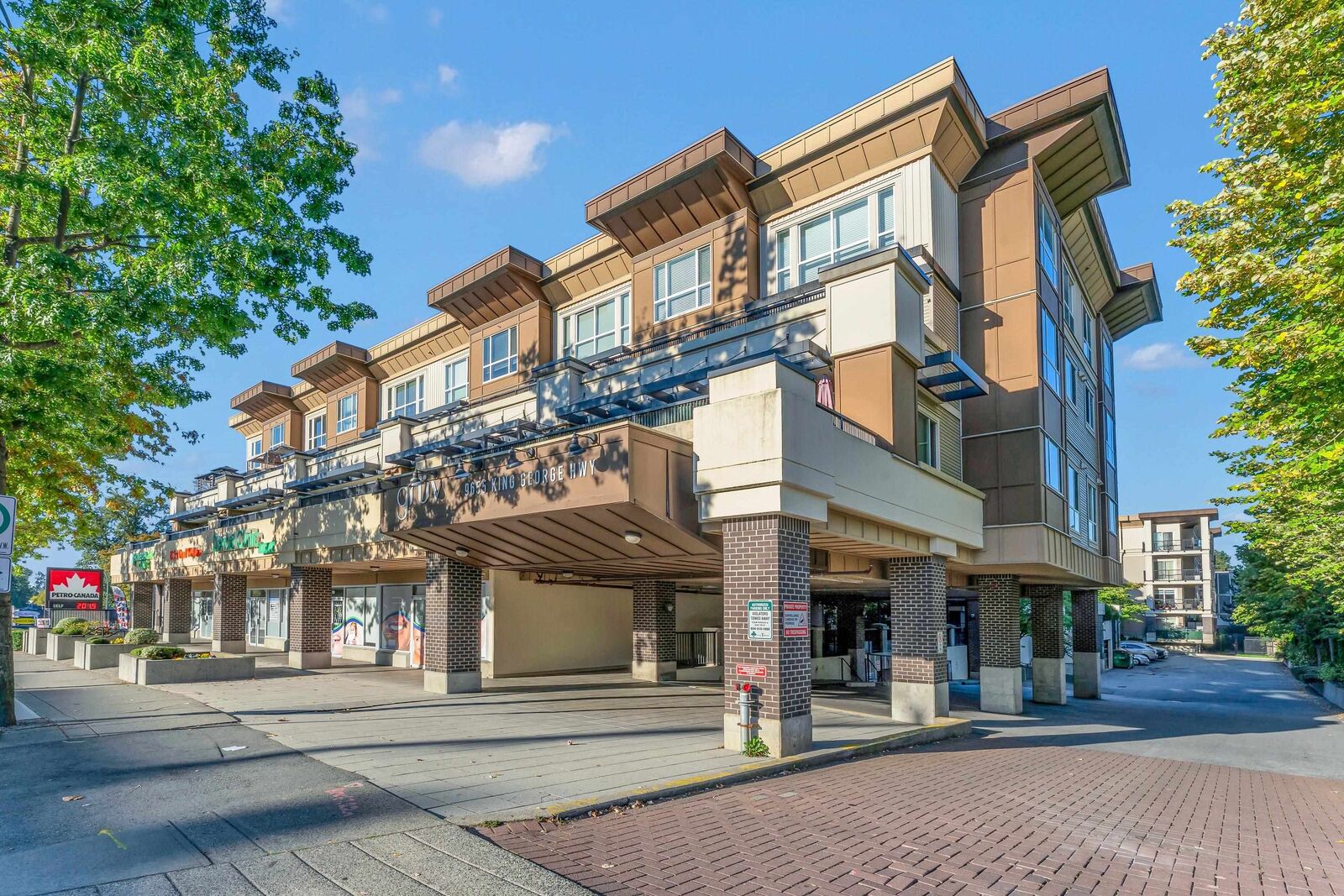 Property Photo:  9655 King George Boulevard 409  BC V3T 0C7 