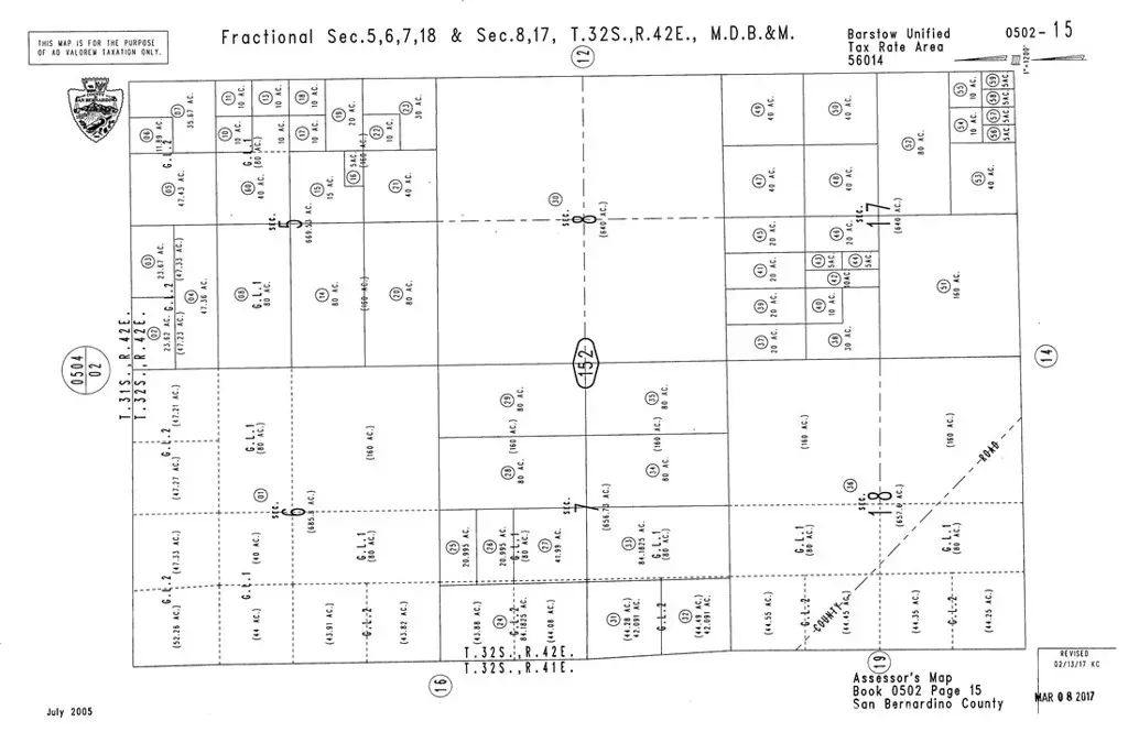 Property Photo:  0 Section 17 Area  CA 92316 