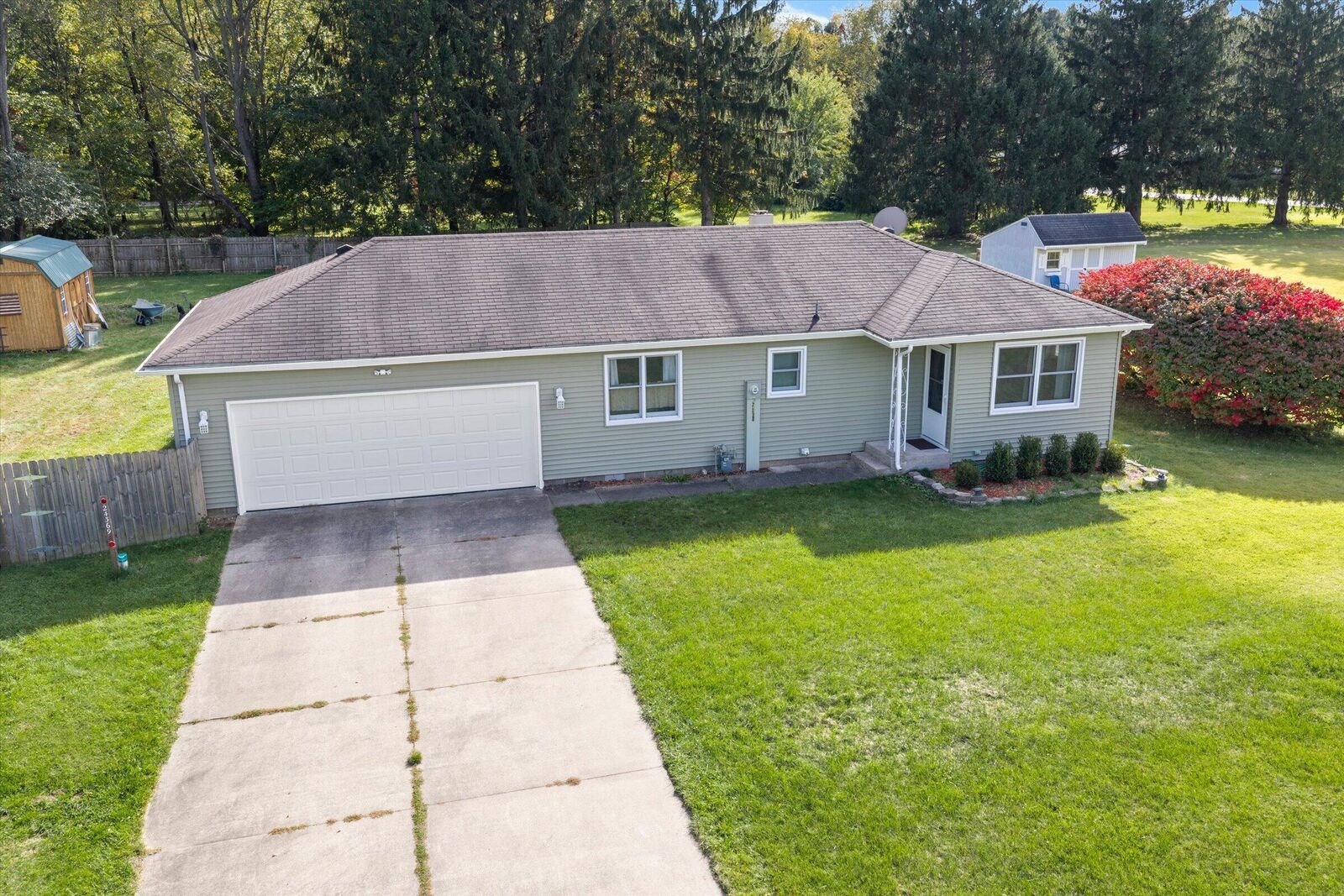 Property Photo:  24369 Oak Street  MI 49112 