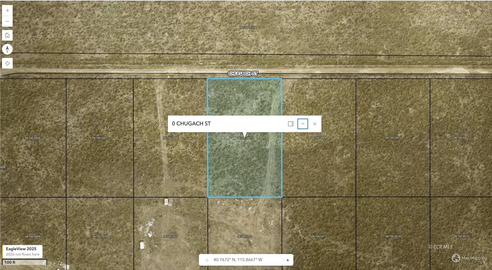 Property Photo: Tbd Chugach Street NV 89801