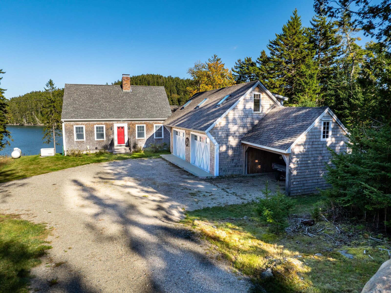 Property Photo: 163 N Duck Cove Road ME 04654