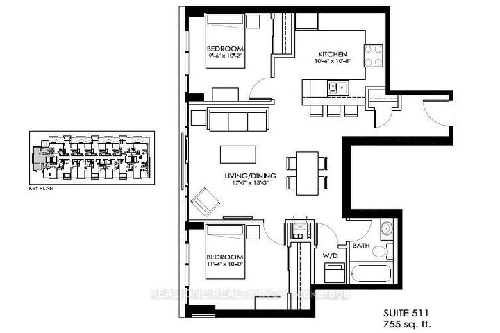 Property Photo: 810 King Street W 511 ON L8S 0A7