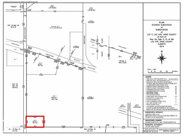 Property Photo:  Lot 2, Block 1 Plan 2021403  AB T0E 0A0 