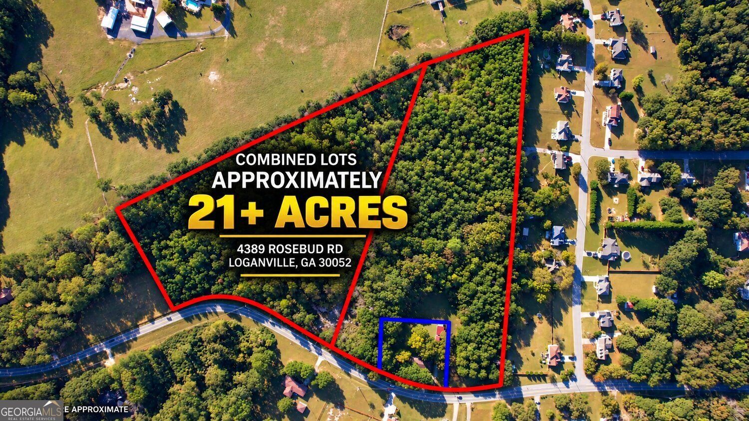 Property Photo:  4389 Rosebud Road SW  GA 30052 