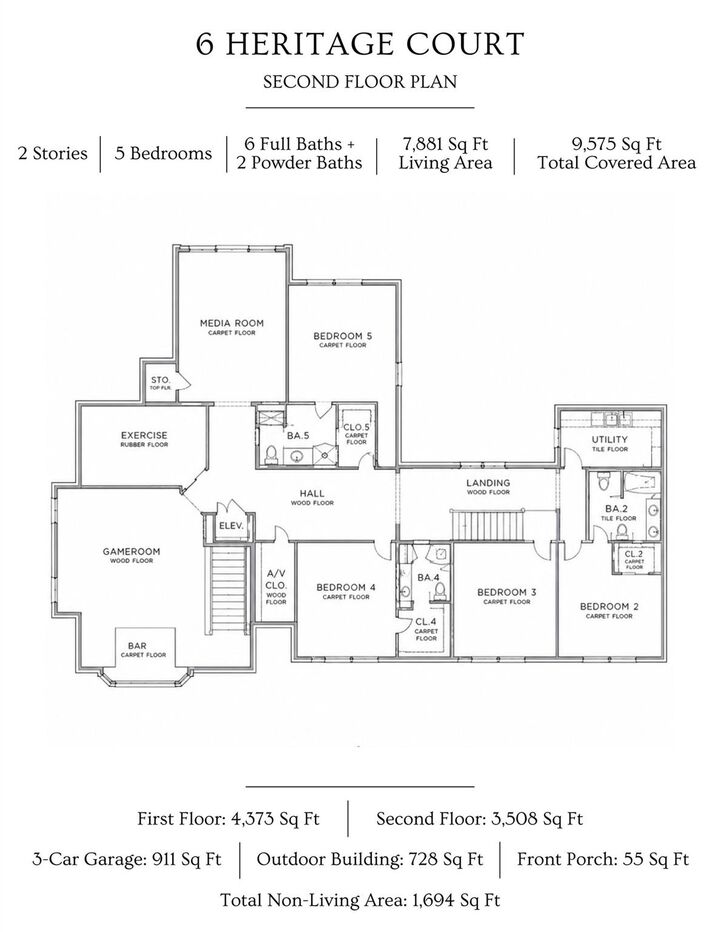 Property Photo: 6 Heritage Court TX 77024