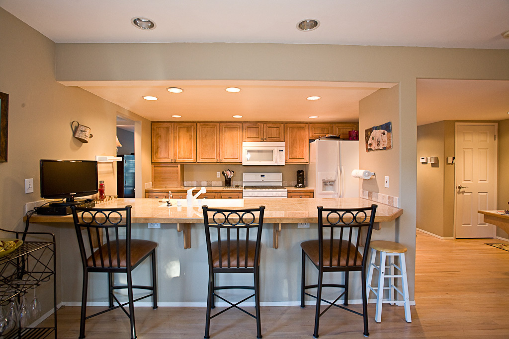 Property Photo: Kitchen and adjacent family room 23808 44th Ave W  WA 98043 