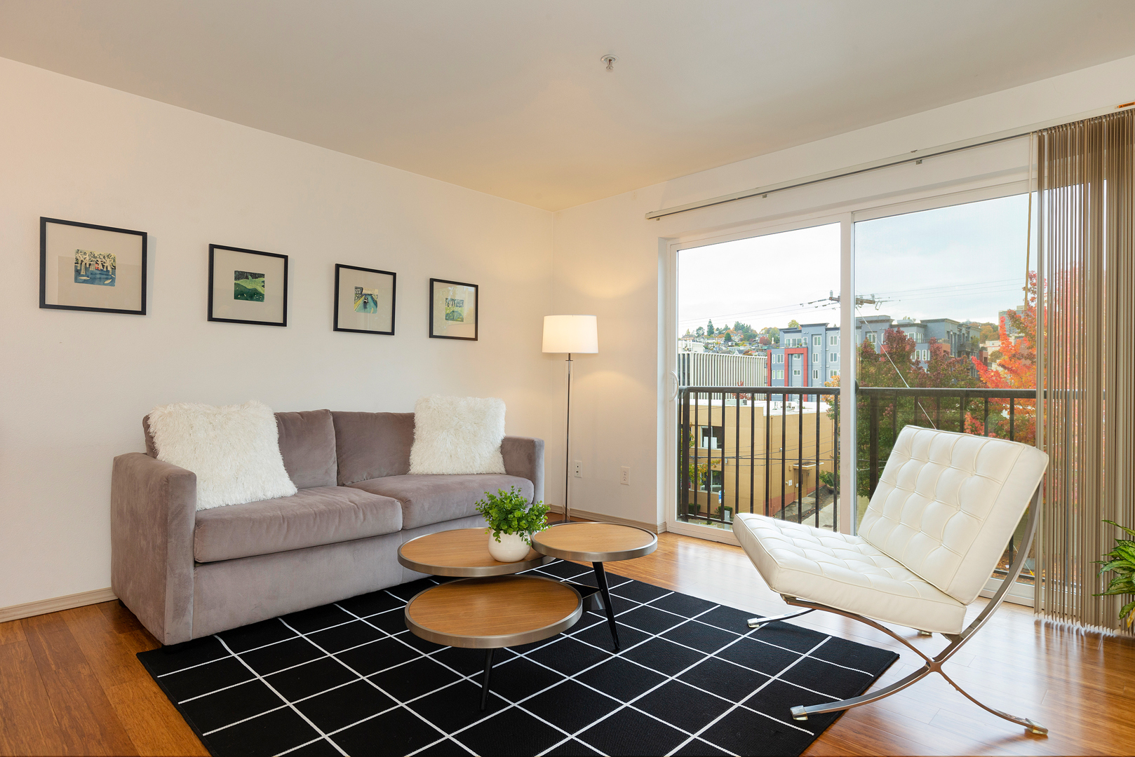 Property Photo: Living/Dining Room 323 Queen Anne Ave N 417  WA 98109 