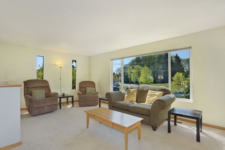 Property Photo: Living room 9508 Densmore Ave N WA 98103