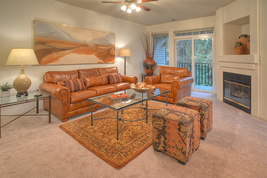 Property Photo: Living room 4411 248th Lane SE WA 98029