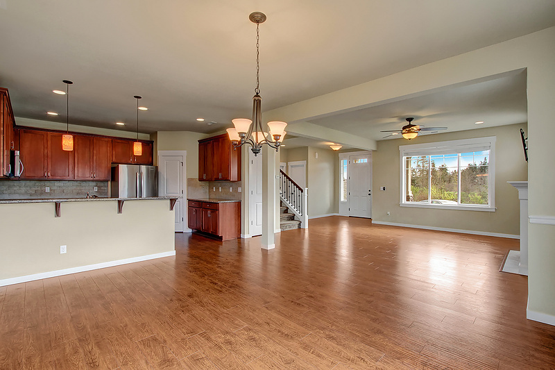 Property Photo: Dining, living & powder rooms 3323 141st St SE  WA 98012 