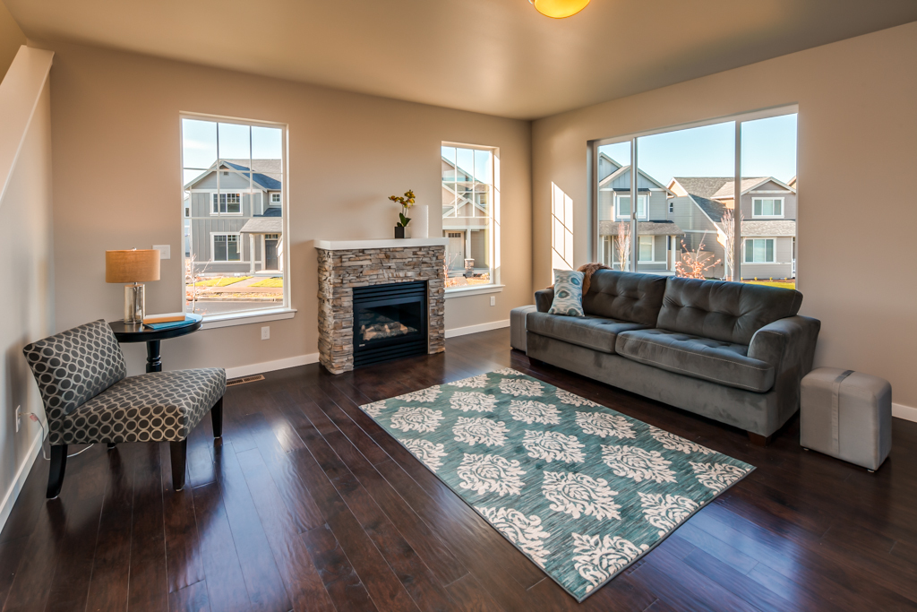 Property Photo: Kitchen-dining-family room 4701lot137 Hadley St  WA 98226 