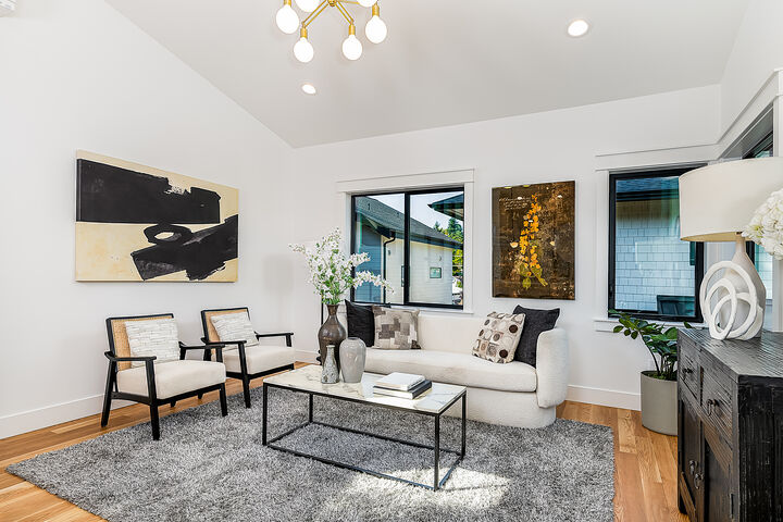 Property Photo: Living and Dining Rooms 3644  33rd Avenue W  WA 98199 