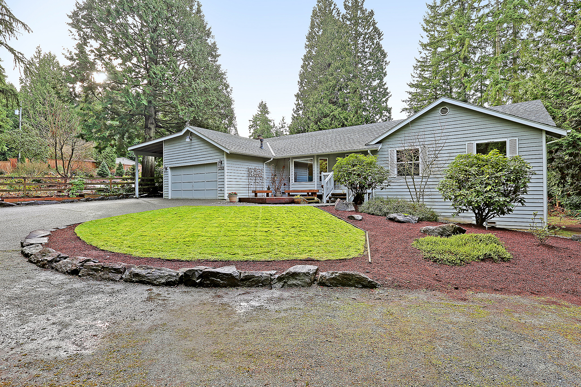 Property Photo: Woodinville one story home 22928 75th Ave SE  WA 98072 