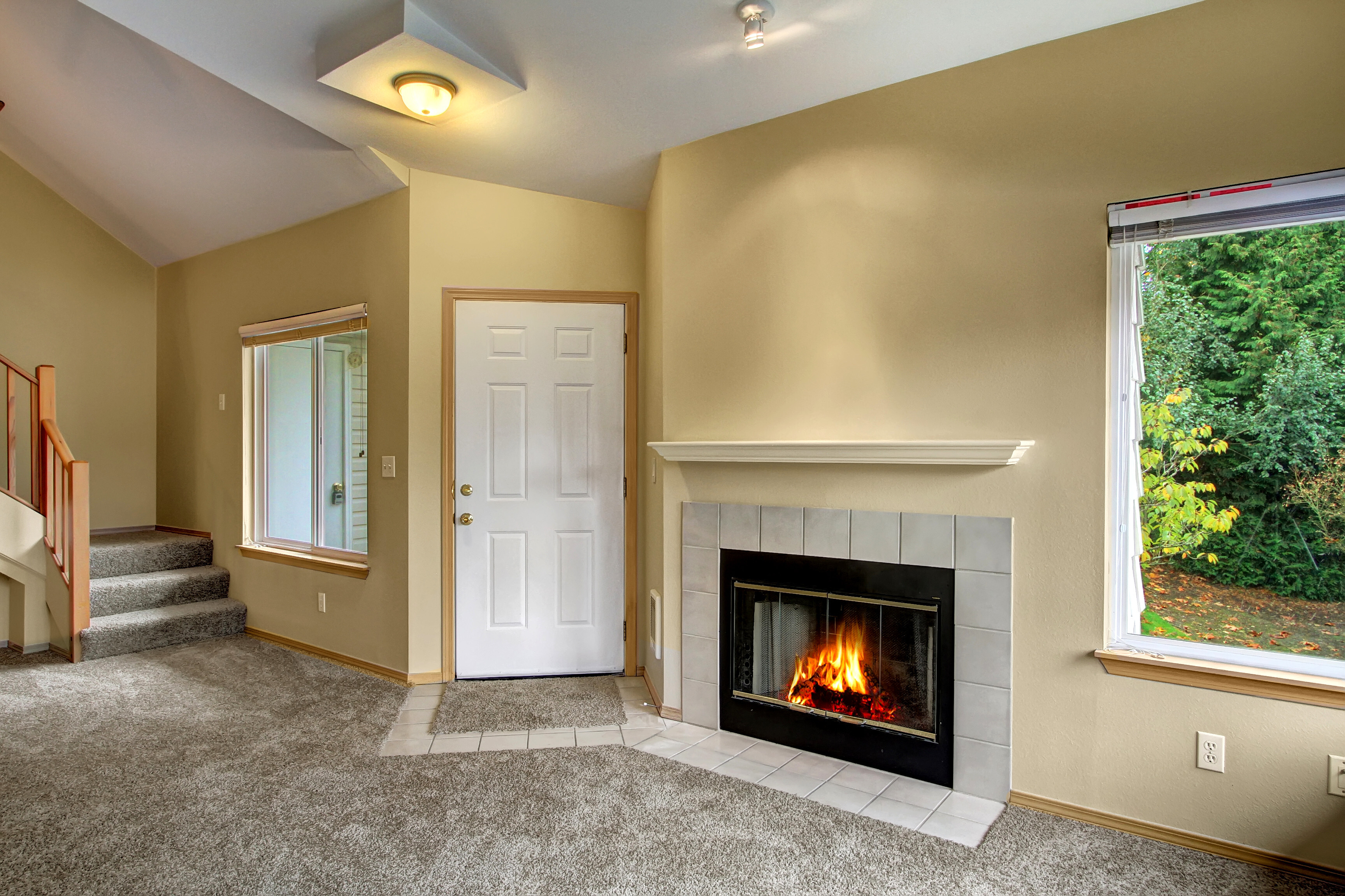 Property Photo: Living room 9210 Market Place J203  WA 98258 