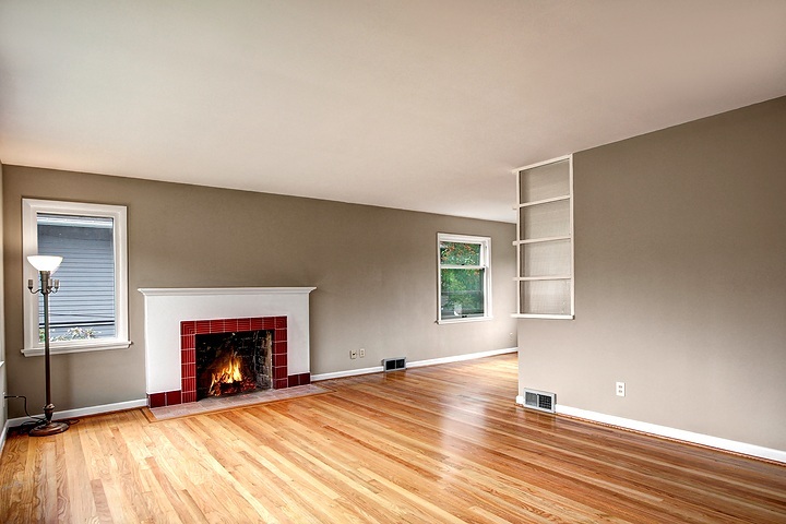 Property Photo: Living & dining room 6519 44th Ave SW  WA 98136 