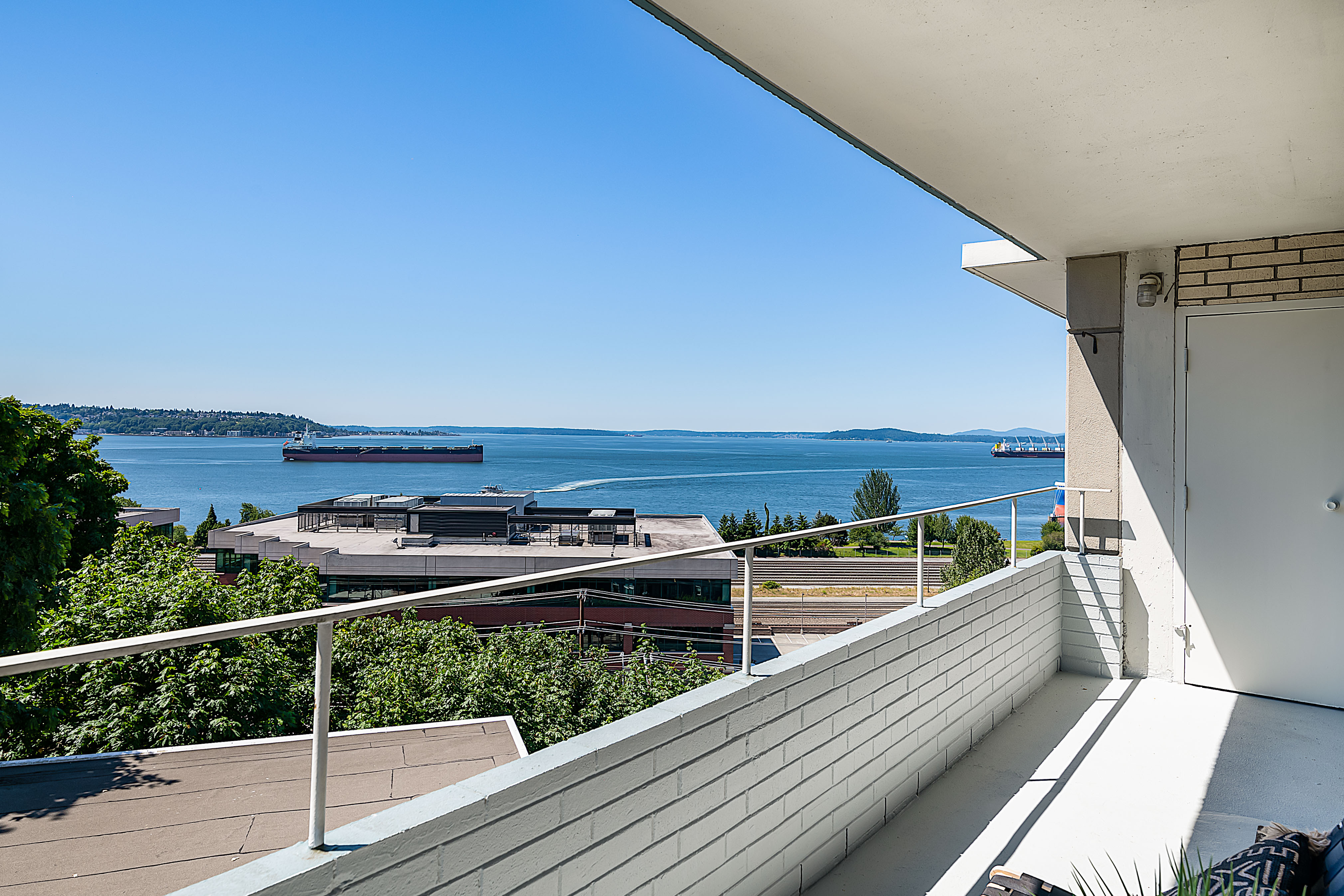 Property Photo: View from Deck 521 5th Ave W 301  WA 98119 